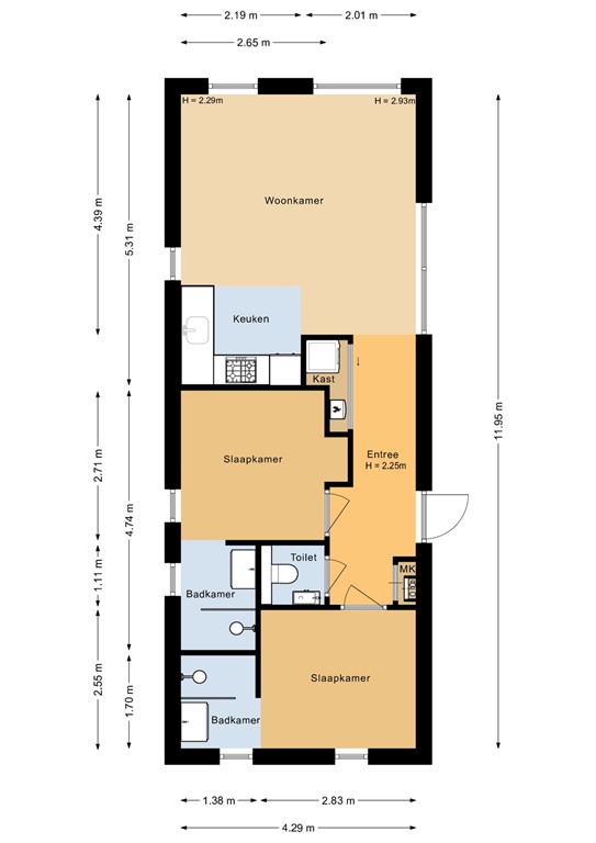 mediumsize floorplan